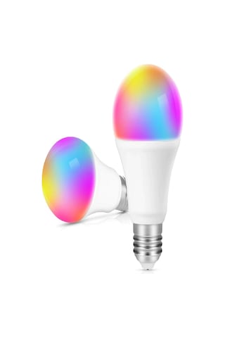 Calido Rgb 10 Wat Led Uzaktan Kumandalı Renkli Foksiyonlu Renkli Ampul Lümen E27 Duy Işık Beyaz