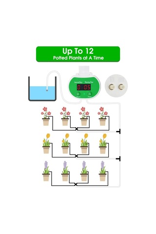 Mufunye Ev Bitkileri İçin Otomatik Damla Sulama Sistemi: Programlanabilir Zamanlayıcı İle Su Tasarrufu Sağlayan Pratik Çözüm