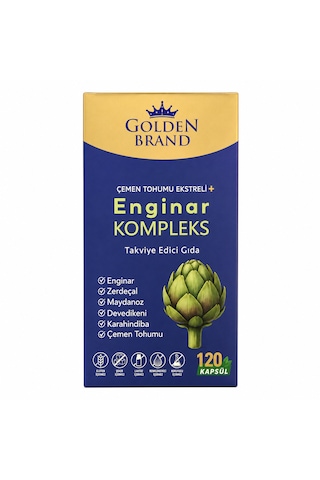 Golden Brand Enginar Kompleks 120 Kapsül