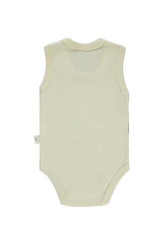 Civil Baby Bebek Çıtçıtlı Badi 1-18 Ay Bej 14d20230123s1-2 Bej