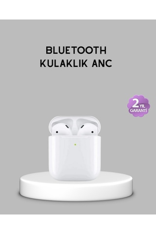 Aktif Gürültü Önlemeli Rgb Işıklı Kablosuz Kulak Üstü Kulaklık Standart