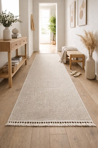 Mariesse Home Naturel Bukleli Yumuşak Dokulu Iskandinav Yolluk Modern Halı Oturma Odası Mutfak Halısı Koridor Tyc6271ae83f9c33b66149100 E602 Bej