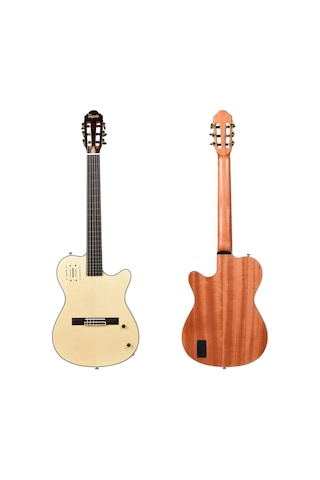 Tayste Cg-100eq Natural Silent Elektro Klasik Gitar