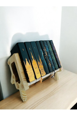 Kılıc Ahşap Desenli Ahşap Sunumluk