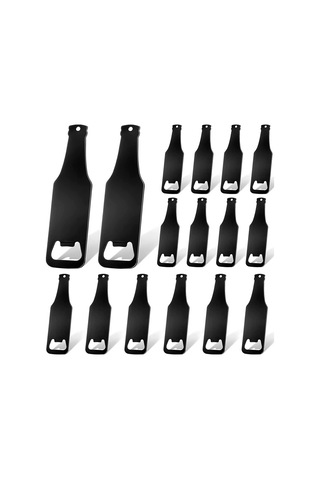 Gatherco 20 Adet Şişe Açacağı Şişe Şeklinde Konserve Açacakları Bira Açacağı Düz Saplı Bira Şişe Açacağı Mutfak Bar Restoran İçin Diğer