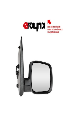 Fiorino Nemo Bıpper 2007-2024 Dış Dikiz Aynası Mekanik Sensörlü Astarlı Sağ A1045ma 735460566