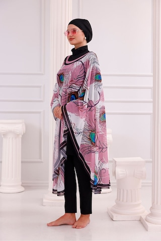 Tarzını Seç Kimono Pareo - Tesettür Pareo - Ege Model 240x135 Cm Çok Renkli