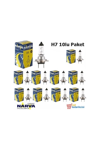 Narva Helogen H7 Ampul 55W 12Volt 10Lu Paket 48328