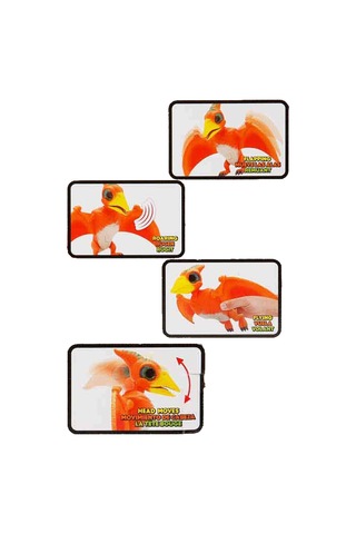 Pterodactyl Junior Dinozor Sesli Hareketli Dinozor Figür Oyuncak Hediyelik Figür Oyuncaklar Dinozor