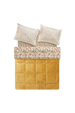 Puffy Eliot Çift Kişilik Triola Uyku Seti - Sarı