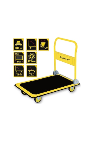Stanley PC528 Profesyonel Paket Taşıma Arabası
