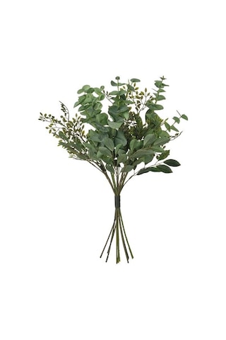 Ikea Smycka Yapay Buket, Yeşil, 60 Cm, İç-dış Mekan Okaliptüs