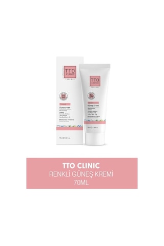 Tto Clinic Renkli Güneş Kremi 70ml