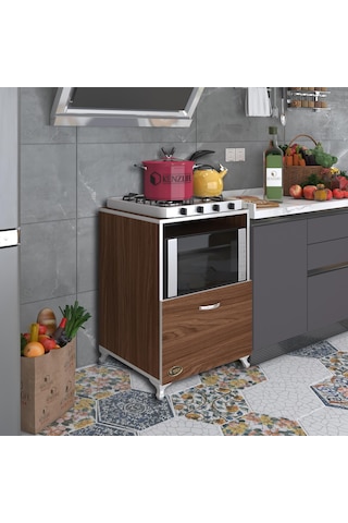Kenzlife ocak dolabı ayşe cvz 85*60*57 mutfak modül mini fırın mikrodalga banyo ofis modül