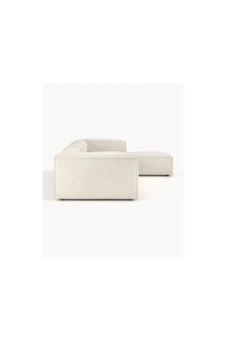 Mira Relax 4 Modül Köşe Koltuk Krem Keten Kumaş Antrasit