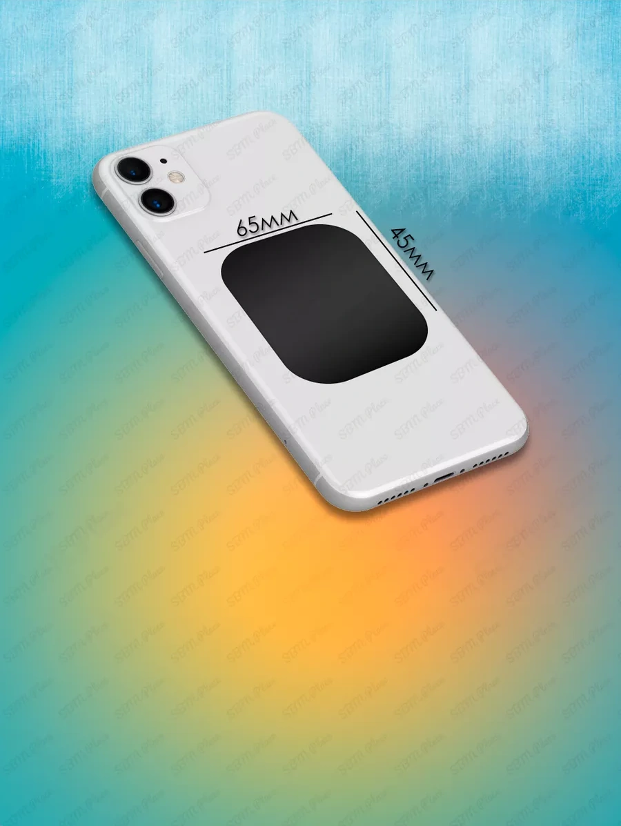 Sbm Place Manyetik Tutucu İçin Metal Plakalar 5 Adet. 215429077 Siyah