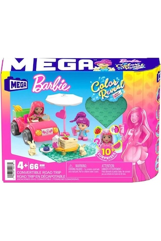 HKF90 MEGA Barbie Havalı Yolculuk 66 parça +5 yaş