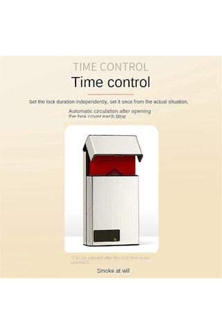 Taşınabilir Kilit Kutusu, Akıllı Kutu, Yardımcı Sigara Bırakma Kontrol Eseri, Zaman Ayarlı Kilit Kutusu