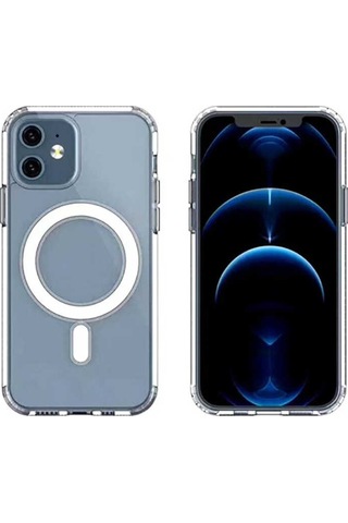 Apple Uyumlu iPhone 11 Kılıf Zore Tacsafe Wireless Kılıf Renksiz