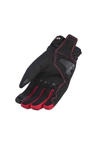 Ls2 Jet 2 Waterproof Eldiven Siyah-kırmızı