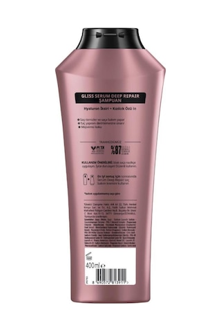 Gliss Serum Deep Repair Onarıcı Şampuan 2 x 400 ML