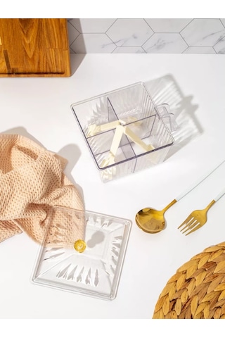 Muscari Home Bölmeli Baharat Ve Baharatlar Düzenleyici 233092283 Beyaz