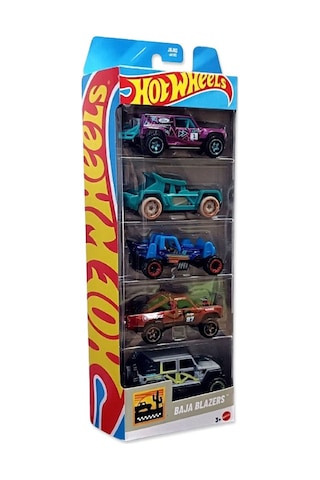 Mattel Hot Wheels Araba Seti 5 Li 1806 Jbj82 Çok Renkli