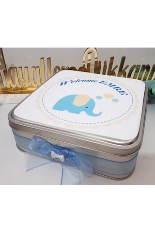 Hayaller Dükkanı Filli Etiketli Kutu Bebek Çikolatası 50'li