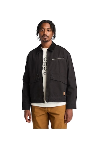 B0a5tgf0011-r Timberland Strafford Washed Canvas Jacket Erkek Ceket Siyah B0a5tgf0011-r Siyah