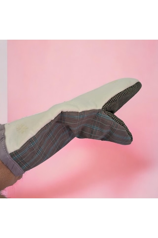 El Yakmaz Fırın Eldiveni Kumaş 30 Cm Isıya Dayanıklı Fırın Tepsi Eldiveni