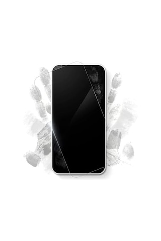 Ayrex İphone 16 Pro İle Uyumlu Zore Maxi Glass Temperli Cam Ekran Koruyucu