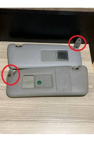Bmw E30 E31 E34 Uyumlu Ön Güneşlik Tutucu 2 Adet