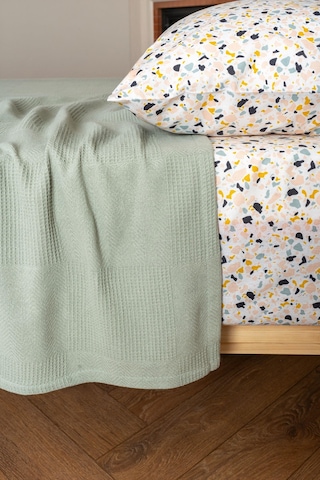 Soley Serenity %100 Pamuk 220 X 240 Cm Battal Boy Pike Yeşil