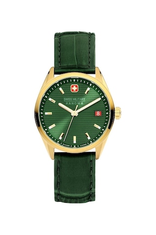 Swiss Military Smwgh2200112-set Çift Kordonlu Erkek Kol Saati Altın