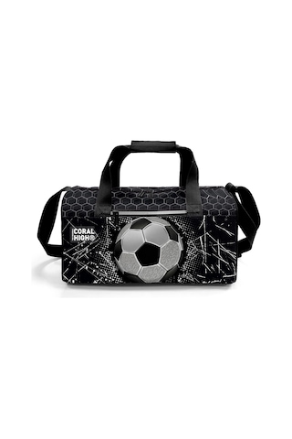 Coral High Siyah Futbol Desenli Spor Çantası 27539