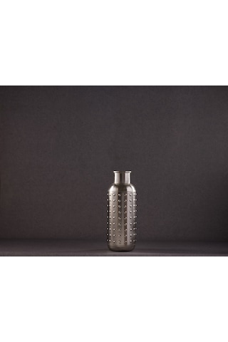 İron Hand Plnt W Pnc B Ma3845 Silver Vazo Standart - Gümüş