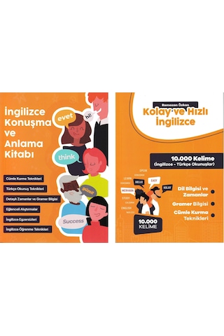 İngilizce Konuşma ve Anlama Kitabı + Kolay ve Hızlı İngilizce - 2