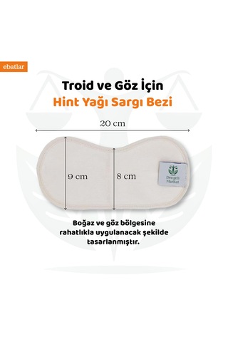 Boyun ve Göz Sargı Bezi + Hekzansız Hint Yağı 100 ML