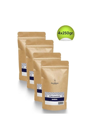 BlendBlack Barista Türk Kahvesi 4 x 250 G BlendBlack Barista Türk Kahvesi 4 x 250 G
