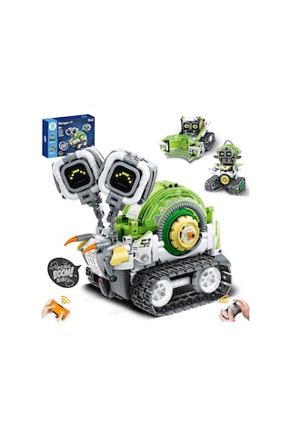 Sillbird Technik Robot, 3'ü 1 Arada Robotik Yapım Seti, Uygulama Ve Uzaktan Kumanda İle Akıllı Oyuncaklar