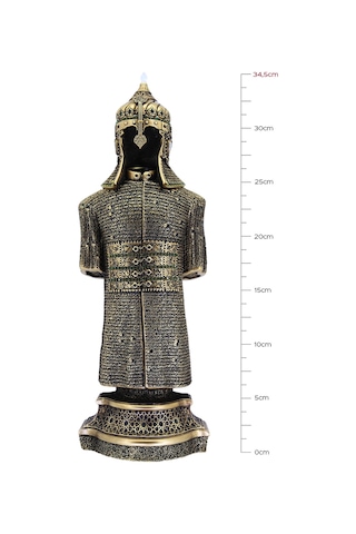 Nakkaş Zırh Boytu Büyük Boy Antik Sarı