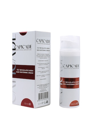 Capicade Cilt Beyazlatıcı Krem