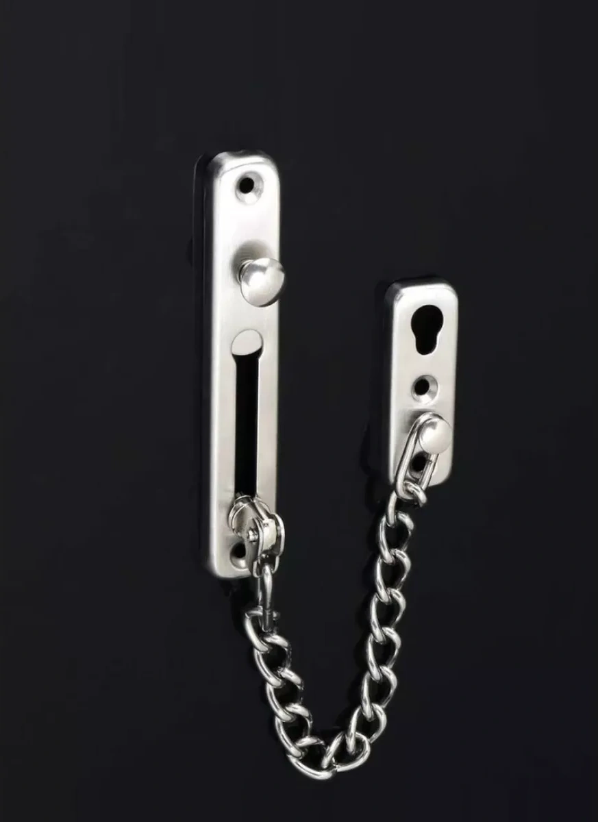 Makedon Kapı Zinciri Kolu Kilit Krom 230868536