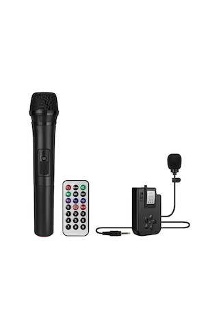 Magıcvoıce Mv-2016 Vhf El+yaka Mikrofonlu Usb+sd+bt Seyyar Anfi
