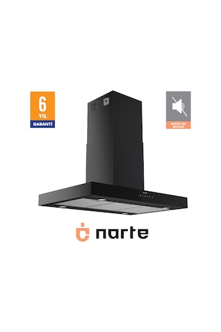 Narte NT-HI30190B 90 Cm Ada Tipi Davlumbaz