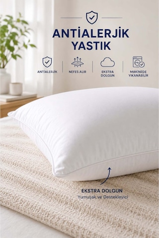 Conzaliza 4'lü Antialerjik Silikon Yastık Diğer
