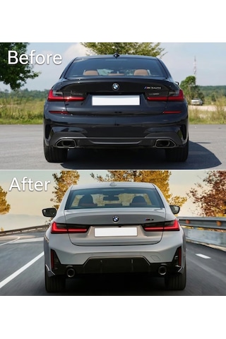 Bmw 3 Serisi G20/g28 2020-2022 Uyumlu 2023 Lcı Sport Yükseltme Body Kit Makyajlama Seti-hazır Stok
