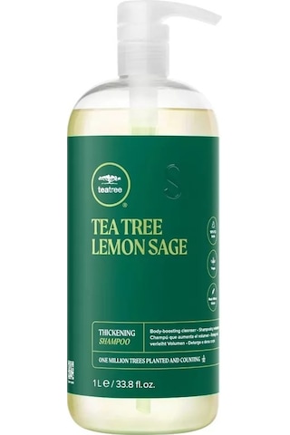 Tea Tree Lemon Sage Thickening Dolgunlaştırır Shampoo 1000ml Hacimsiz Tea Tree Lemon Sage Thickening Dolgunlaştırır Shampoo 1000ml Hacimsiz