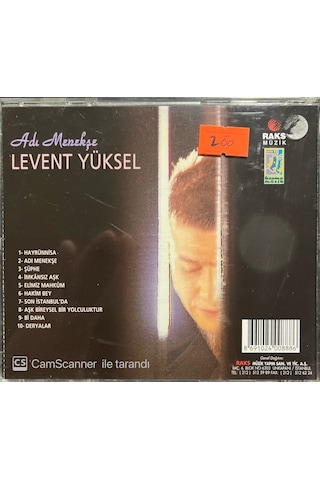 Plak Değildir Cd Dir Cd Levent Yüksel Adı Menekşe Sarı Bandroll