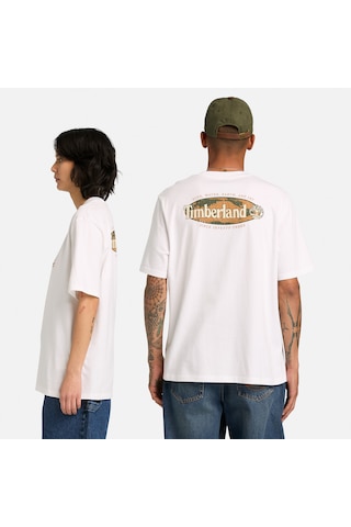 Timberland Short Sleeve ''oval Logo'' Graphic Erkek Siyah T-shirt Tbc0yh340011 2800282